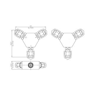 HS-Open.Short.Load 3 in 1 Calibration Kit With SMAM (6G)_Web1